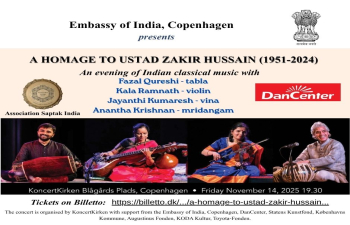 A Homage To Ustad Zakir Hussain concert 